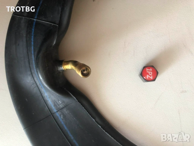 Външна гума 10x2.50 и вътрешна с 90 градуса крив вентил, снимка 8 - Други спортове - 54184836