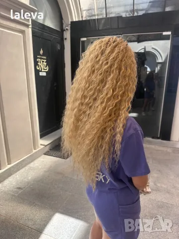 Удължаване на коса със синтетични къдрици, снимка 3 - Фризьорски услуги - 49520172