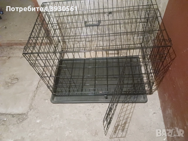 Голяма сгьваема клетка за куче и други животни