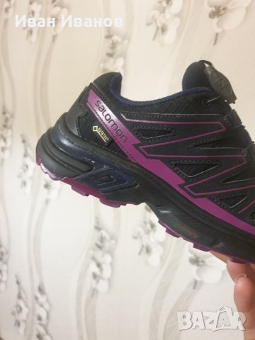 водоустойчиви  туристически обувки Salomon FELLRAISER Wings Access 2 GTX Gore-Tex, снимка 6 - Други - 42251701