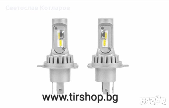 Диодни крушки   H4, снимка 1 - Аксесоари и консумативи - 42354392