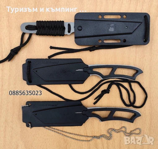 Туристически нож CRKT и Smith & Wesson, снимка 3 - Ножове - 18605120