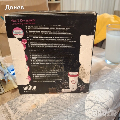 Епилатор BRAUN Silk.epil 9, снимка 2 - Епилатори - 53133891