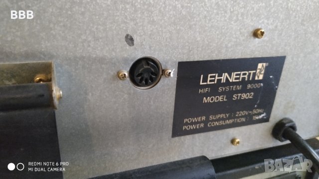 Lehnert  SV901 + ST902 - Усилвател и тунер, снимка 9 - Ресийвъри, усилватели, смесителни пултове - 35278710