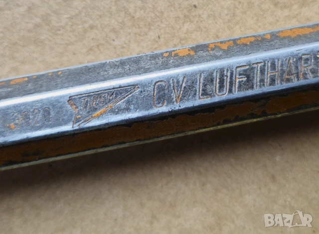 Център, шило " LUFHARTET vergutet" 300мм - W.Germany, снимка 4 - Други инструменти - 53908579