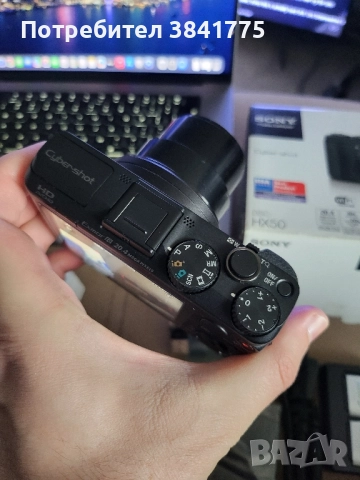 Sony HX50 20 мегапиксела/WiFi/30 зуум, снимка 7 - Фотоапарати - 52466644