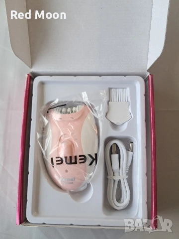 Нов дамски епилатор Kemei KM-189B – безжичен, презареждаем, снимка 2 - Други - 53242224