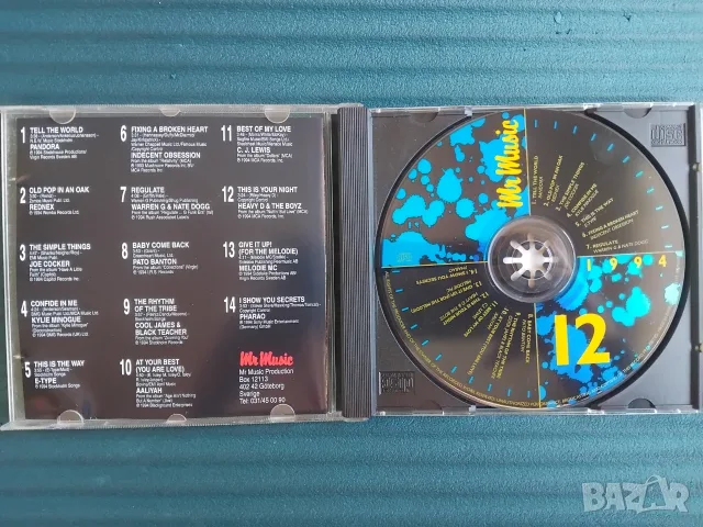 Mr Music Hits 12•94 - оригинален диск музика, снимка 2 - CD дискове - 56324556