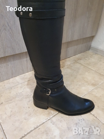 Дамски ботуши от естествена кожа, снимка 5 - Дамски ботуши - 52670181
