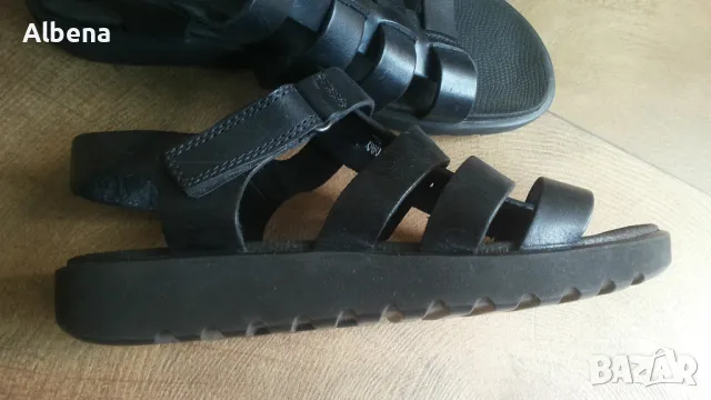 ECCO Real Leather Sandals Размер EUR 39 дамски сандали естествена кожа 296-14-S, снимка 3 - Сандали - 48013570