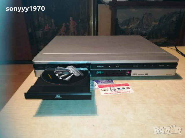 TEVION DRW-1605HDD HDD/DVD RECORDER-ВНОС GERMANY, снимка 2 - Плейъри, домашно кино, прожектори - 30261616