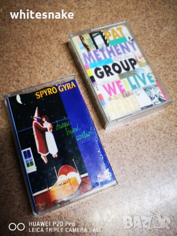 Открий подаръка * Metheny Group, "We live Here" / Spyro Gyra, " Dreams Beyond control" , снимка 1 - Аудио касети - 32066810