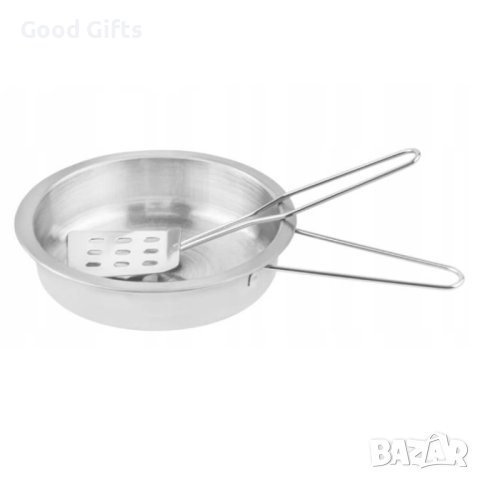 Комплект Детски реалистични готварски съдове, Метални, снимка 3 - Други - 42876226