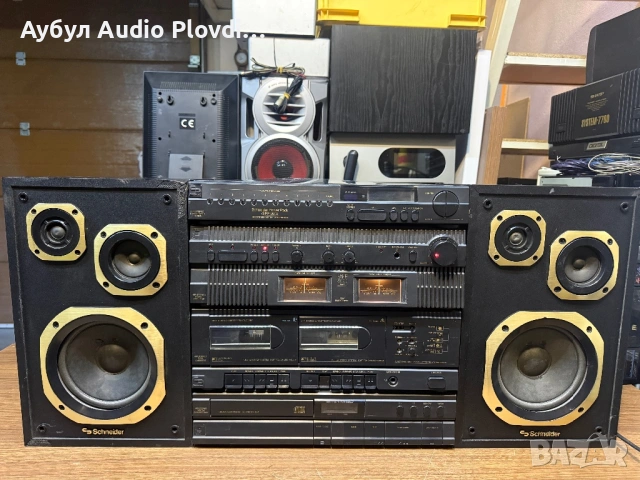 Schneider Power Pack SPP 90-3RC CD Schneider Rundfunkwerke, Electronics Audio Systems , снимка 3 - Аудиосистеми - 53888888