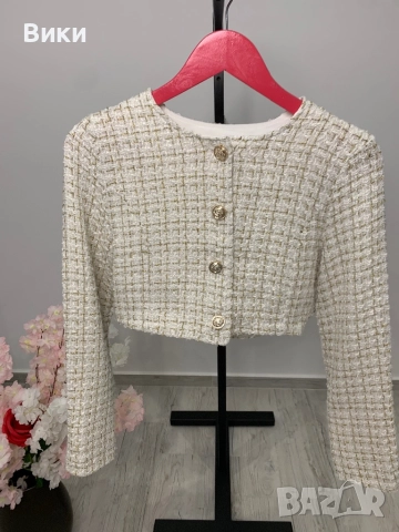 Сако / Болеро от букле , снимка 2 - Сака - 52928224