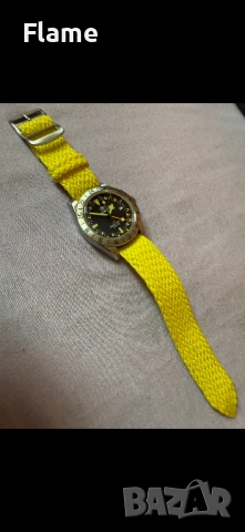 Addiesdive GMT Swiss Ronda ГМТ часовник с втора часова зона дайвър швейцарски механизъм, снимка 8 - Мъжки - 52917713