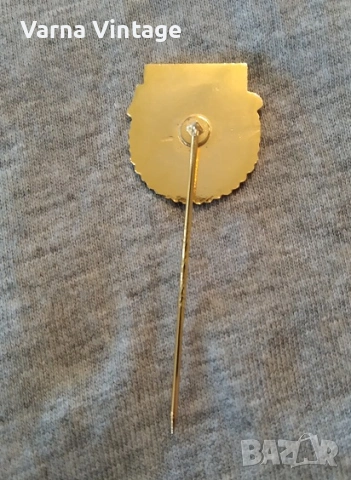 Значка "ANGEL CLUB 1935-1985 e.V. Gartow u.Umg." 50 години риболовен клуб. месинг. ЛУКС. , снимка 3 - Колекции - 53211215