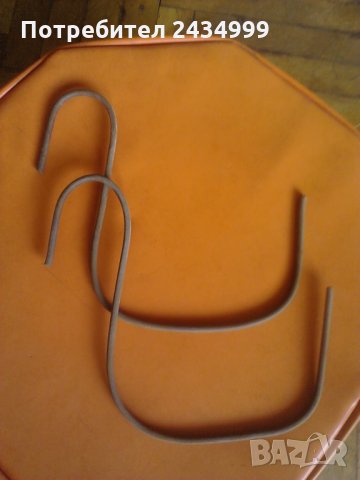 Продавам железни куки за сандьчета за цветя., снимка 4 - Градински инструменти - 27144158