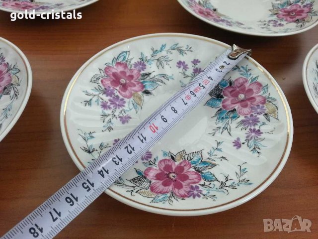 Руски порцеланов сервиз за чай ЛФЗ, снимка 4 - Антикварни и старинни предмети - 30592543