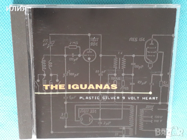 The Iguanas – 2003 - Plastic Silver 9 Volt Heart(Blues Rock,Rock & Roll), снимка 1