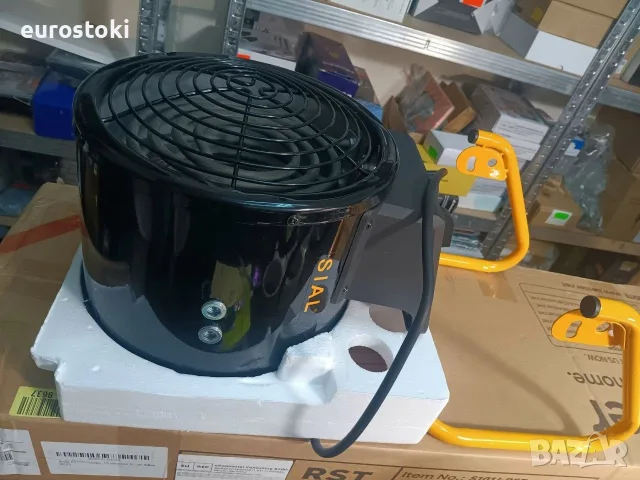 Електрически калорифер SIAL D3, енергоспестяващ вентилаторен нагревател 3Kw, вентилаторна печка , снимка 7 - Отоплителни печки - 56184789