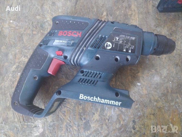 Акумулаторен перфоратор BOSCH GBH 36 V-LI Compact Professional 1.3Ah,  SDS-plus, енергия на удар 1.8, снимка 10 - Бормашини - 42135573