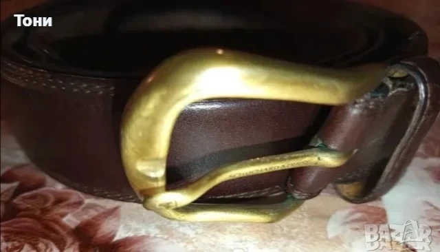 SCHUCHARD & FRIESE Оригинал Нов Мъжки Колан от Естествена Кожа 125см. , снимка 7 - Колани - 51251922