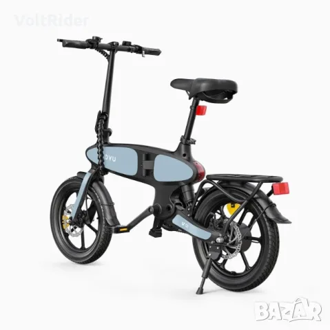 Сгъваемо електрическо колело DYU C2 500W 48V 7.5Ah, снимка 4 - Велосипеди - 55719259