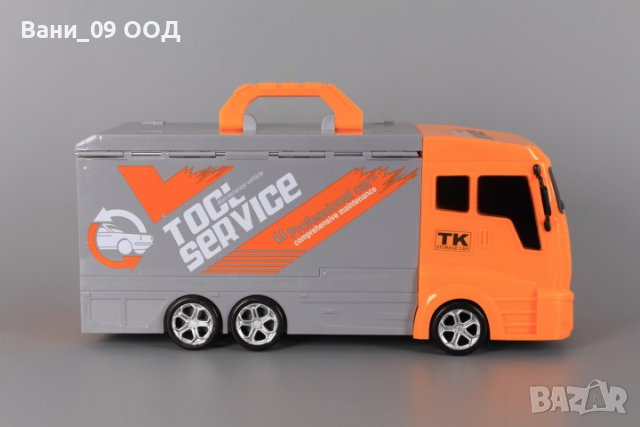 Детски мобилен автосервиз, снимка 7 - Коли, камиони, мотори, писти - 36806546