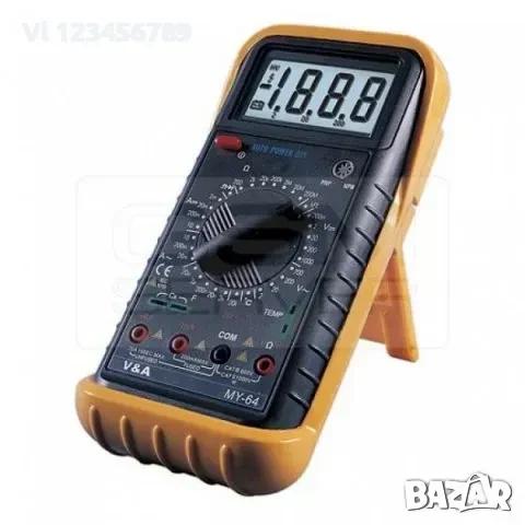 Дигитален мултицет DT-9208A, снимка 4 - Други инструменти - 50687624