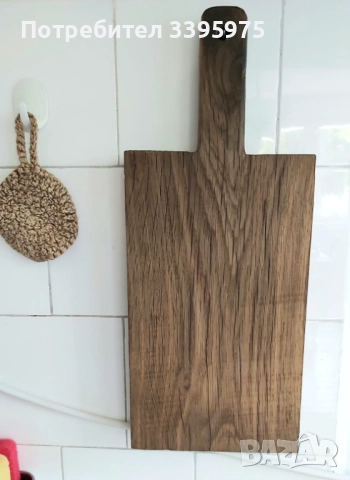 Дъска за рязане от дъб, ръчно изработена Началото на 20-ти век