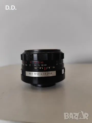Pentacon 50mm F1.8 (Exakta mount), снимка 6 - Обективи и филтри - 55942536