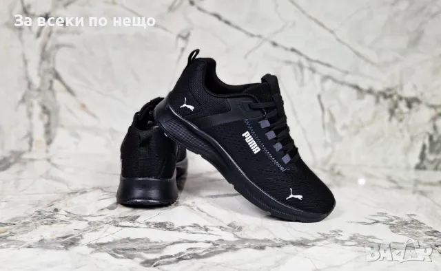Puma Мъжки Черни Маратонки от 40 до 45 номер👟Мъжки Спортни Обувки В Черен Цвят Пума Код P269, снимка 2 - Маратонки - 49768687