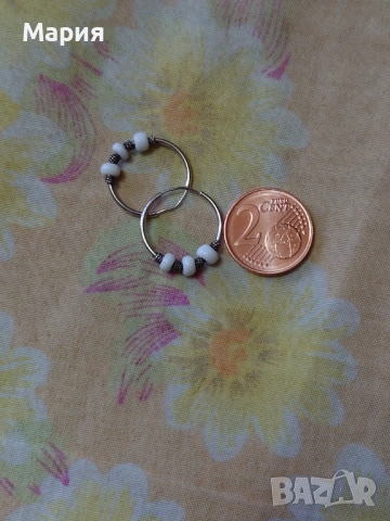 Сребърни обеци, снимка 3 - Обеци - 53206037