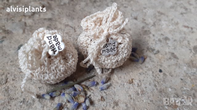 Мини торбички с лавандула ръчно изработени , снимка 4 - Други - 37090603