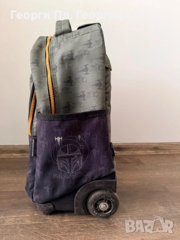 Ученическа чанта на колела COOLPACK Mandalorian, снимка 2 - Раници - 52773473