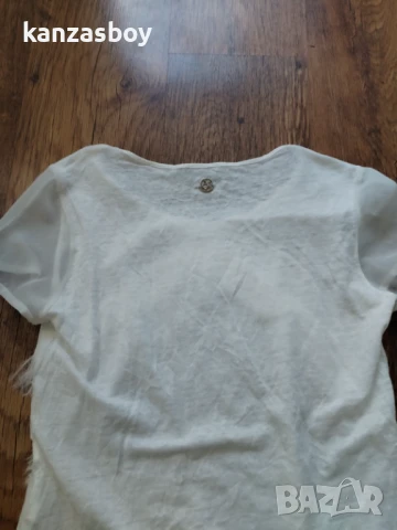 Armani Jeans - страхотна дамска тениска 42/L, снимка 8 - Тениски - 50697939