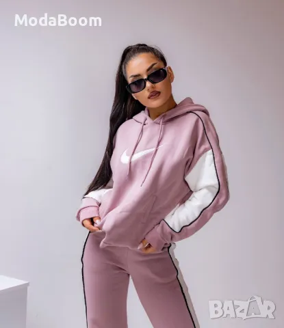 Nike • розов дамски комплект • две части , снимка 6 - Спортни екипи - 47588423
