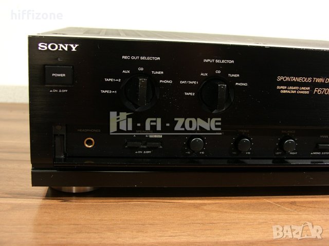 УСИЛВАТЕЛ  Sony ta-f670es , снимка 6 - Ресийвъри, усилватели, смесителни пултове - 42903839