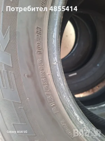 4бр 215/65/16 Bridgestone, снимка 5 - Гуми и джанти - 55722379