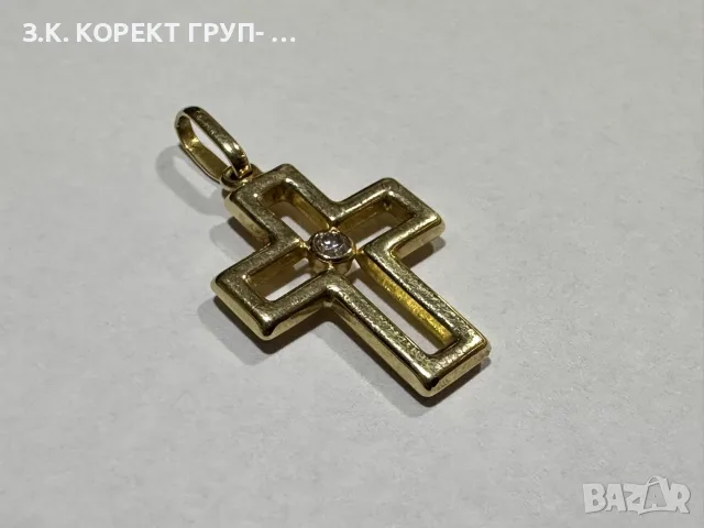  Златен кръст 14К – 0,83 г