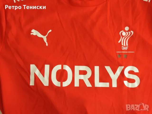 Тениска PUMA — Мъже размер XL Червено, снимка 3 - Тениски - 56319304