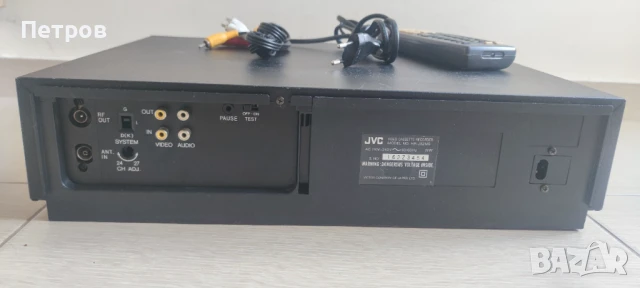 Видео JVC VHS , снимка 3 - Плейъри, домашно кино, прожектори - 51219593