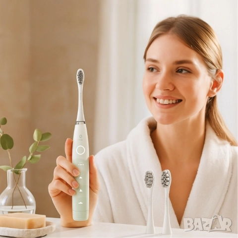 Електрическа четка за зъби Oclean X Flow S, 36p. накрайник, 5 режима, снимка 8 - Други - 51948228