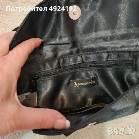 Аccessorize Дамска черна Чанта, снимка 2 - Чанти - 56530124