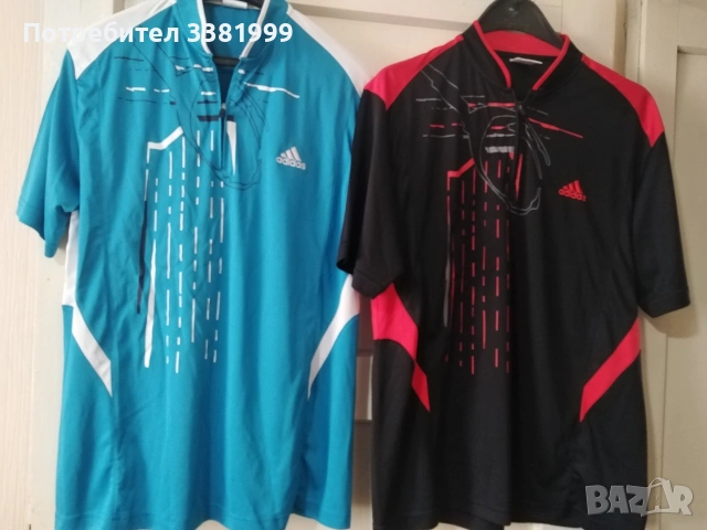 Нови мъжки блузи, дишаща материя, размер Л, при интерес давам точни мерки,, цената е за бр 