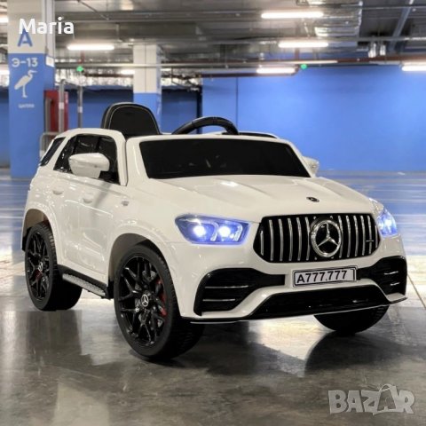 Акумулаторен джип Mercedes GLE53 4X4 (M-CLASS) Licensed 12V батерия, снимка 3 - Детски велосипеди, триколки и коли - 37014421