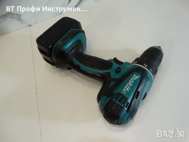Makita BHF 456 - Винтоверт + батерия - 50 €, снимка 4 - Винтоверти - 54013323