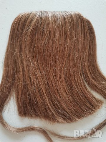 Нов кестеняв бретон от естествена човешка коса - мод.4, снимка 3 - Аксесоари за коса - 37289639