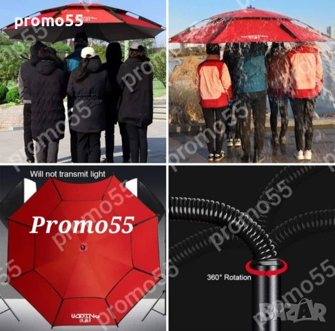 Плажен чадър с чупещо рамо, УВ защита, тризъбец, 220см., снимка 17 - Къмпинг мебели - 50585712